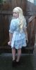 Jodelle Ferland dressed as Alice 