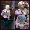 Jodelle Ferland dressed as Luna Lovegood