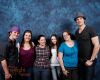 Jodelle Ferland with fans at Vancouver Twilight Convention