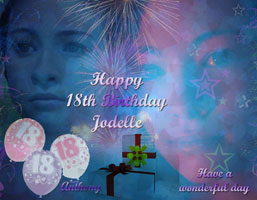 Jodelle Ferland 18th Birthday Graphic