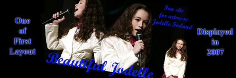 Beautiful Jodelle First layout