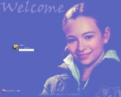 Jodelle Ferland Logon Screen