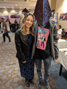Meeting Jodelle Ferland at Days of the Dead convention